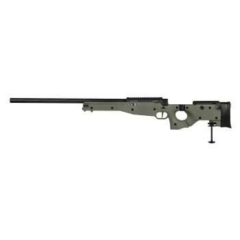 Rifle de Francotirador Specna Arms SA-S14 EDGE™ con Culata Plegable para Airsoft - Verde Olivo