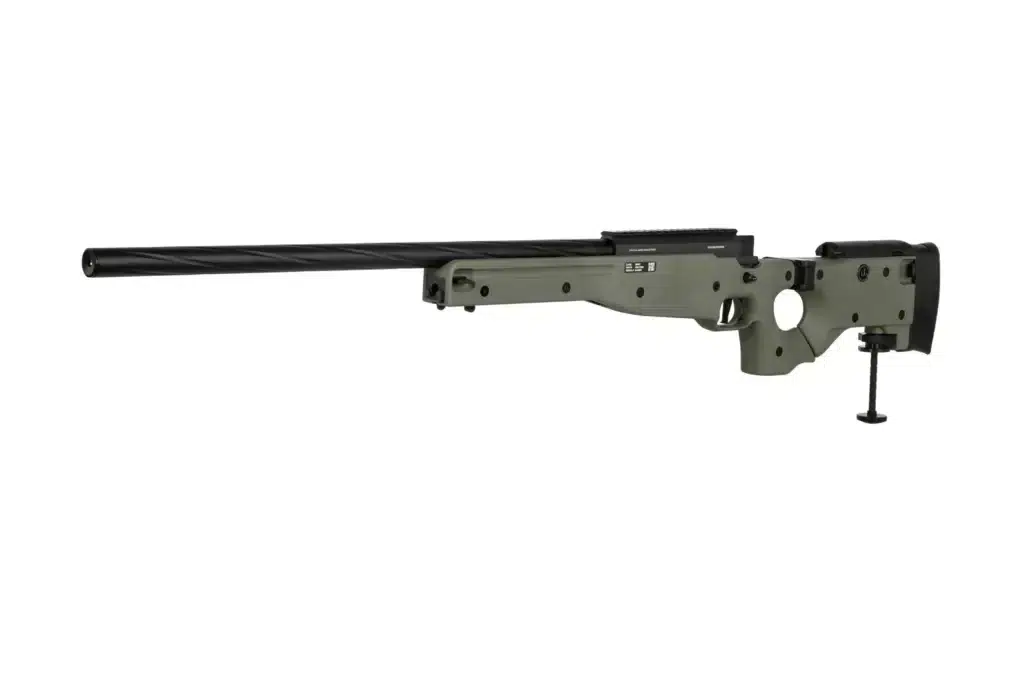 Rifle de Francotirador Specna Arms SA-S14 EDGE™ con Culata Plegable para Airsoft (Color: Verde Olivo) - Imagen 3