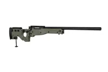 Rifle de Francotirador Specna Arms SA-S14 EDGE™ con Culata Plegable para Airsoft (Color: Verde Olivo) - Imagen 4