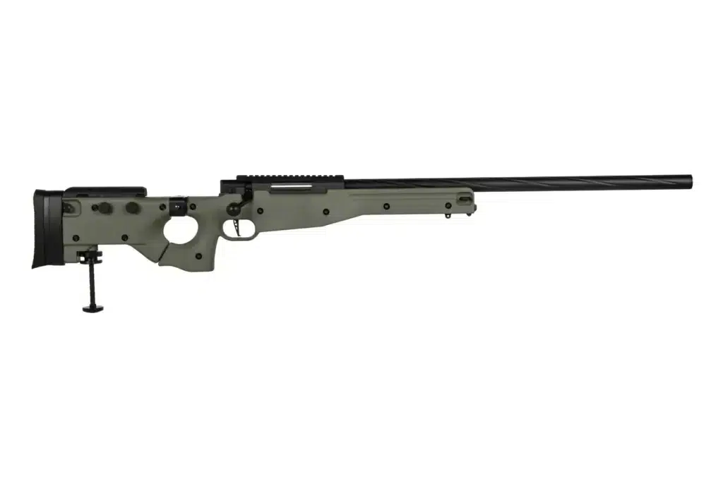 Rifle de Francotirador Specna Arms SA-S14 EDGE™ con Culata Plegable para Airsoft (Color: Verde Olivo) - Imagen 5