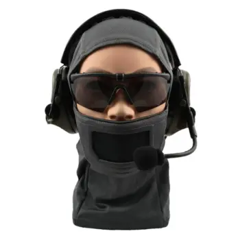 Balaclava con Protección Bucal Fullface Warrior de Cygnus Armory (Color: Gris) - Imagen 4
