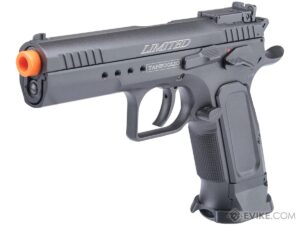 Pistola Cybergun Tanfoglio “Gold Custom” de Edición Limitada para Airsoft / KWC CO2