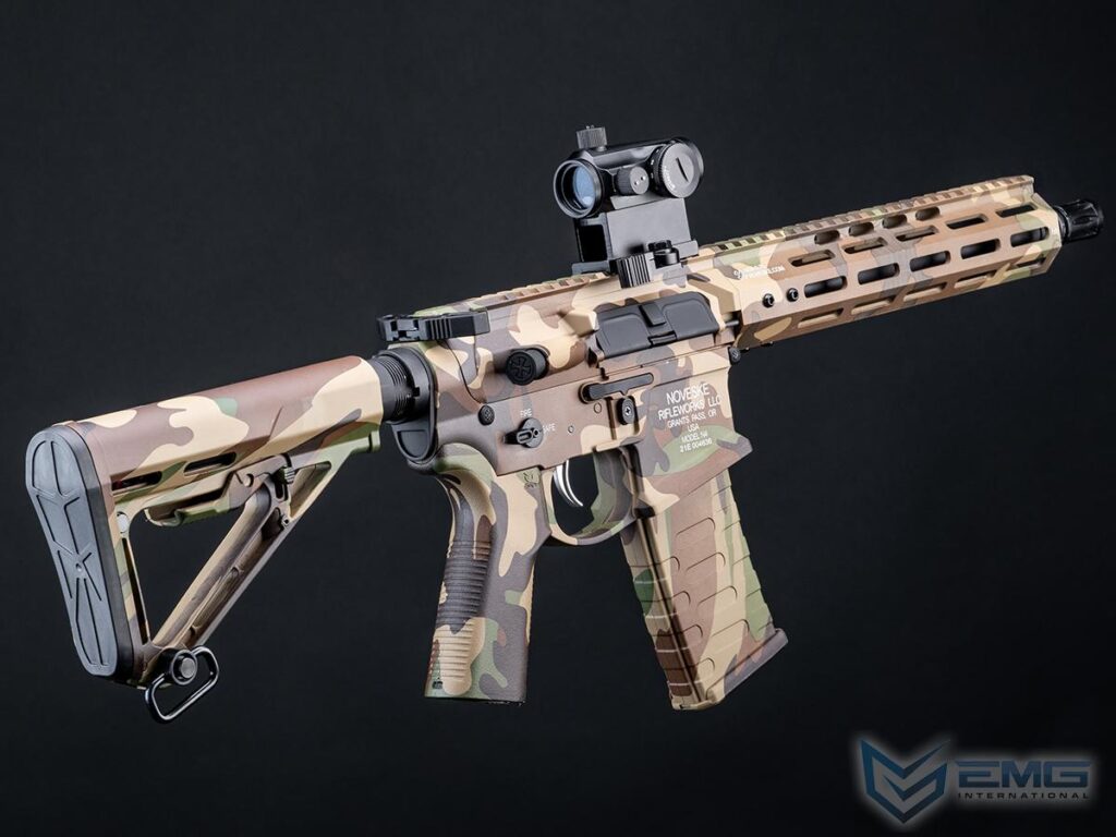 Rifle de Entrenamiento Gen 4 EMG Noveske con Gearbox eSilverEdge SDU2.0 para Airsoft (Color: Woodland) - Imagen 2