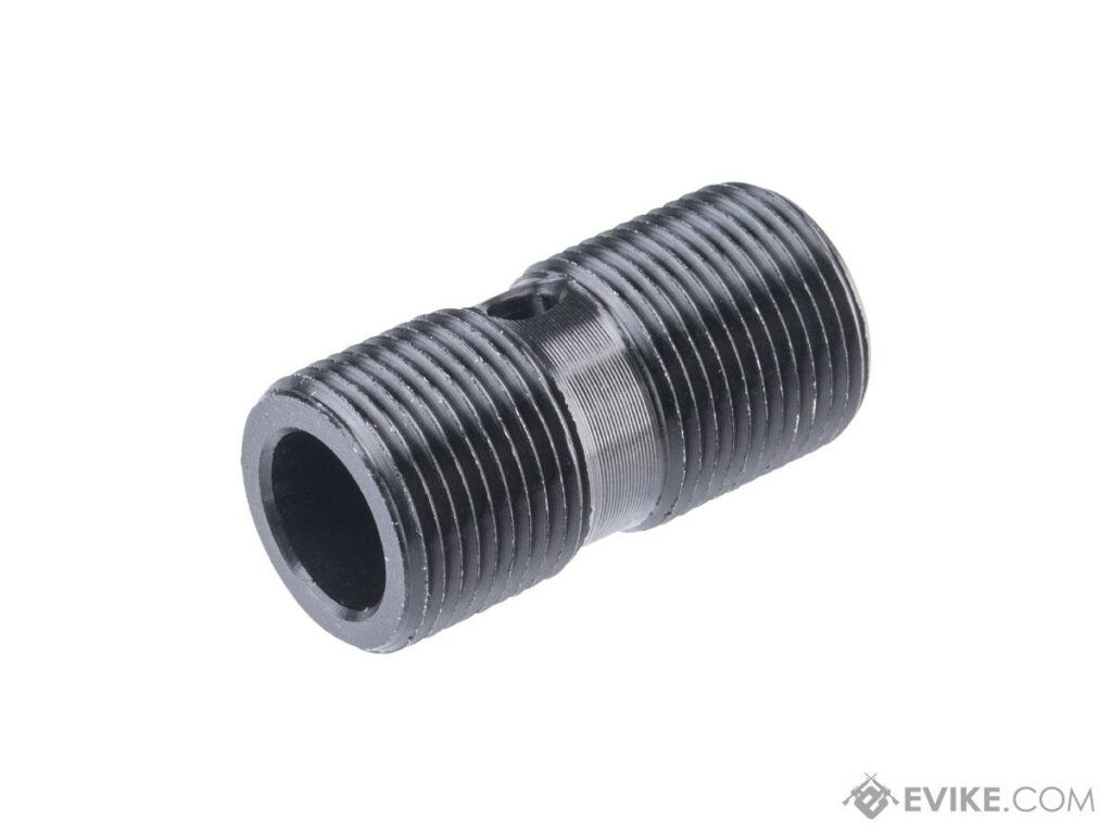 Adaptador de Rosca para Cañones de Airsoft con Rosca Interna / Aluminio / CYMA (Modelo: 14 mm negativo a 14 mm negativo) - Imagen 2