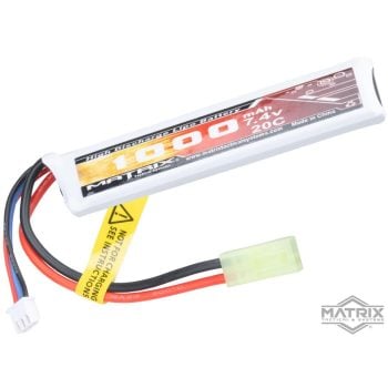 Batería LiPo 7.4 V tipo Stick de Alto Rendimiento Matrix