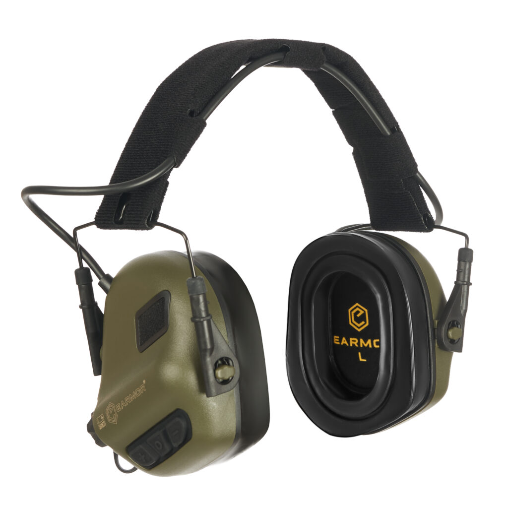 Auriculares de Protección con Cancelación de Ruido Earmor™ M31 PLUS (Color: Verde Olivo) - Imagen 2