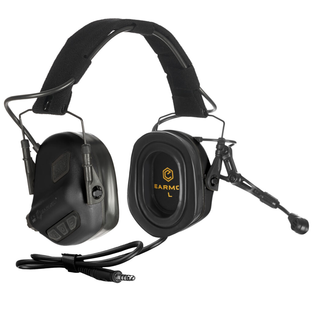 Auriculares de Comunicación Tácticos Earmor™ M32 PLUS (Color: Negro) - Imagen 2
