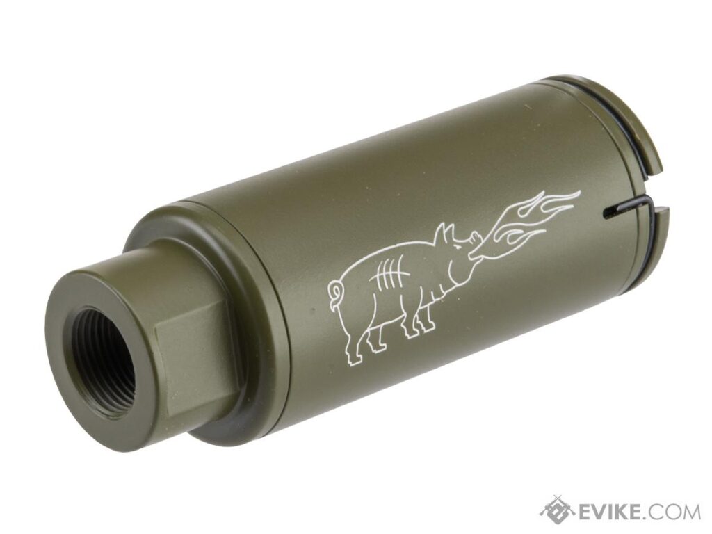 Flash Hider Trazador Recargable Ultra Compacto EMG Noveske (Modelo: KX5 / Verde Bazooka) - Imagen 2