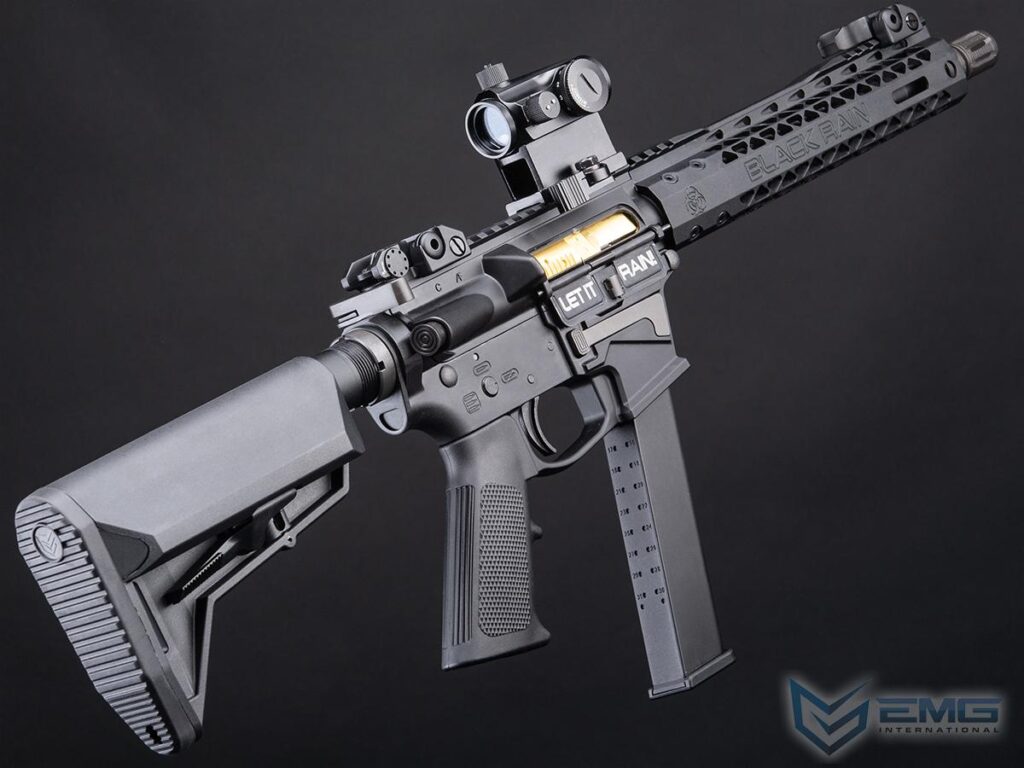 Carabina GBB EMG Black Rain Ordnance para Airsoft (Tipo: Gas) - Imagen 2