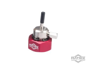 Válvula Adaptador para Tanques de Gas Propano, Aluminio CNC con Puerto para Lubricante