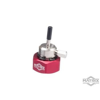 Válvula Adaptador para Tanques de Gas Propano, Aluminio CNC con Puerto para Lubricante