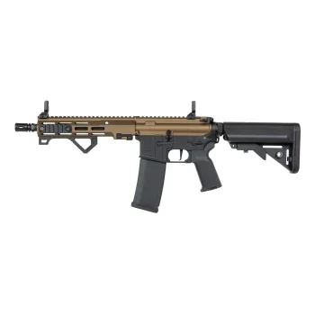 M4 SBR Specna Arms SA-P23 Prime™ con Motor Brushless para Airsoft - Bronce-Negro