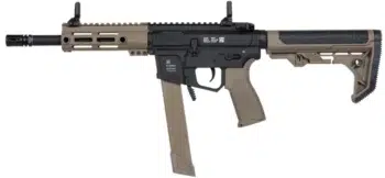 M4 Specna Arms SA-PX01 Prime™ con Motor Brushless para Airsoft (Color: Negro/Tan)