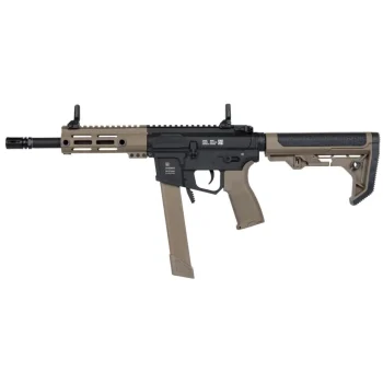 M4 Specna Arms SA-PX01 Prime™ con Motor Brushless para Airsoft - Negro/Tan