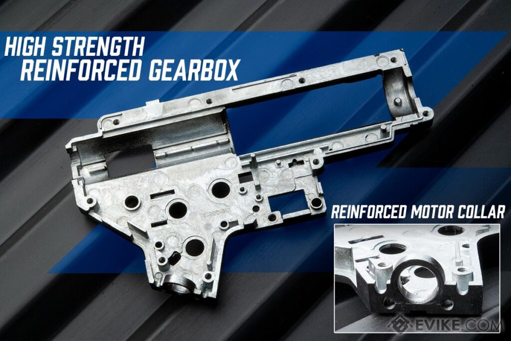 AR-47 QBS CYMA Full Metal Standard AEG para Airsoft (Modelo: 10" M-LOK / Color: Negro) - Imagen 9