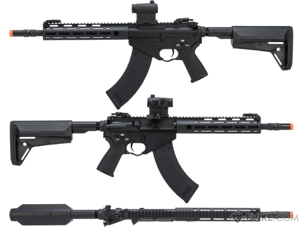 AR-47 QBS CYMA Full Metal Standard AEG para Airsoft (Modelo: 10" M-LOK / Color: Negro) - Imagen 3