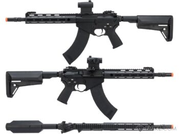 AR-47 QBS CYMA Full Metal Standard AEG para Airsoft (Modelo: 10" M-LOK / Color: Negro) - Imagen 3