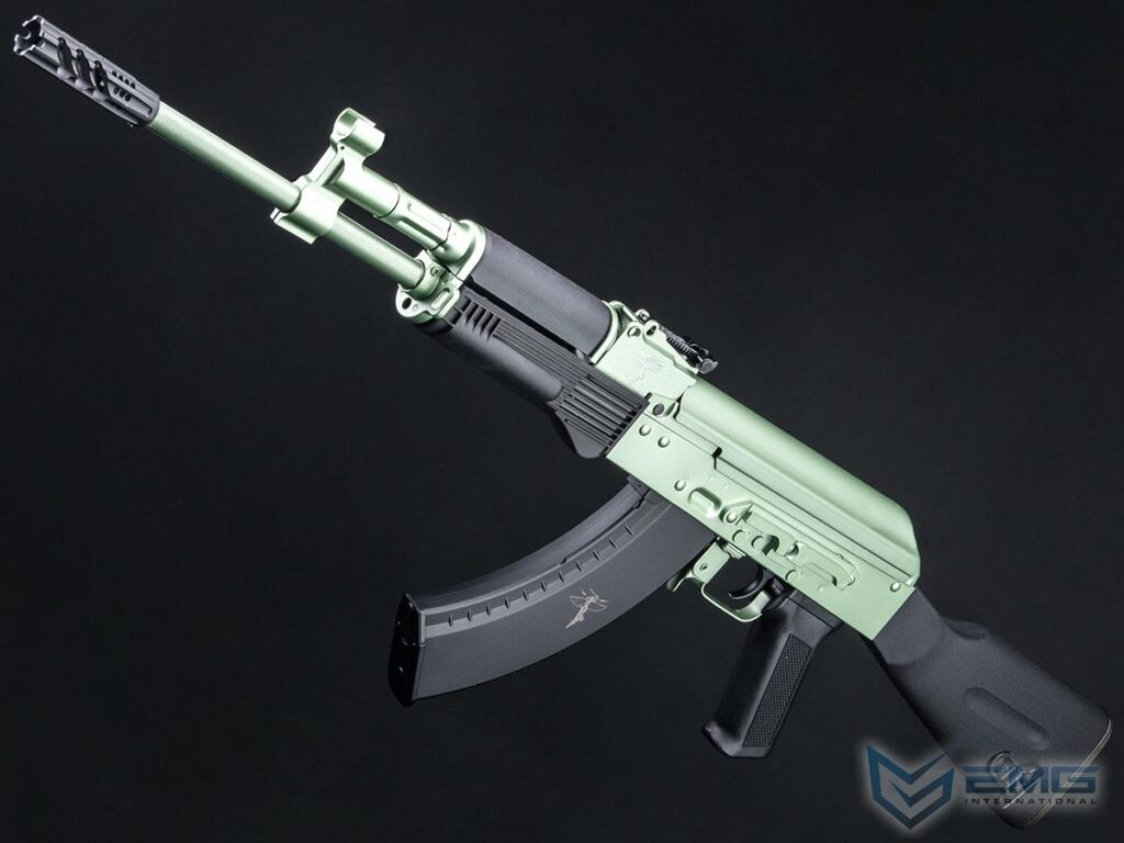 AK EMG Edición Limitada "Retro" Rifle Dynamics para Airsoft / CYMA (Modelo: Metallic Sage) - Imagen 4