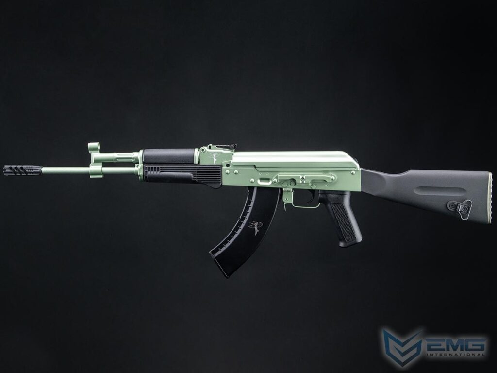 AK EMG Edición Limitada "Retro" Rifle Dynamics para Airsoft / CYMA (Modelo: Metallic Sage) - Imagen 2