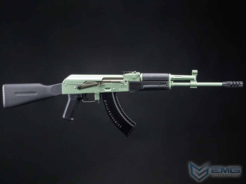 AK EMG Edición Limitada "Retro" Rifle Dynamics para Airsoft / CYMA (Modelo: Metallic Sage) - Imagen 3