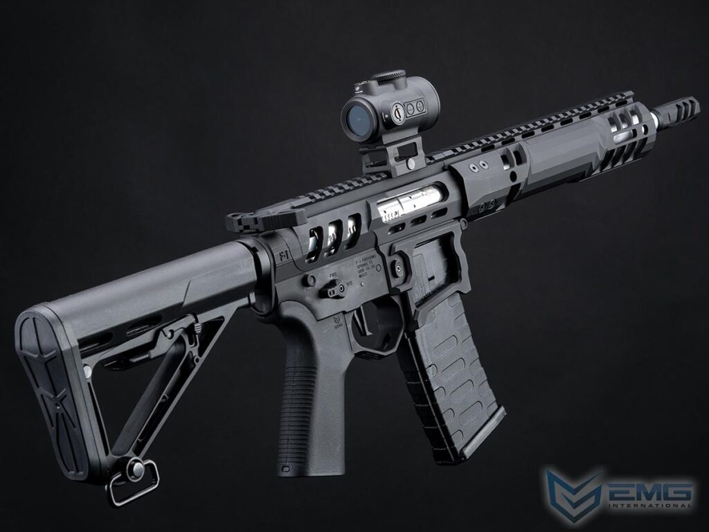 Rifle UDR-15 Esqueletizado AR-15 EMG F-1 Firearms AEG para Airsoft (Color: Negro / SBR) - Imagen 2