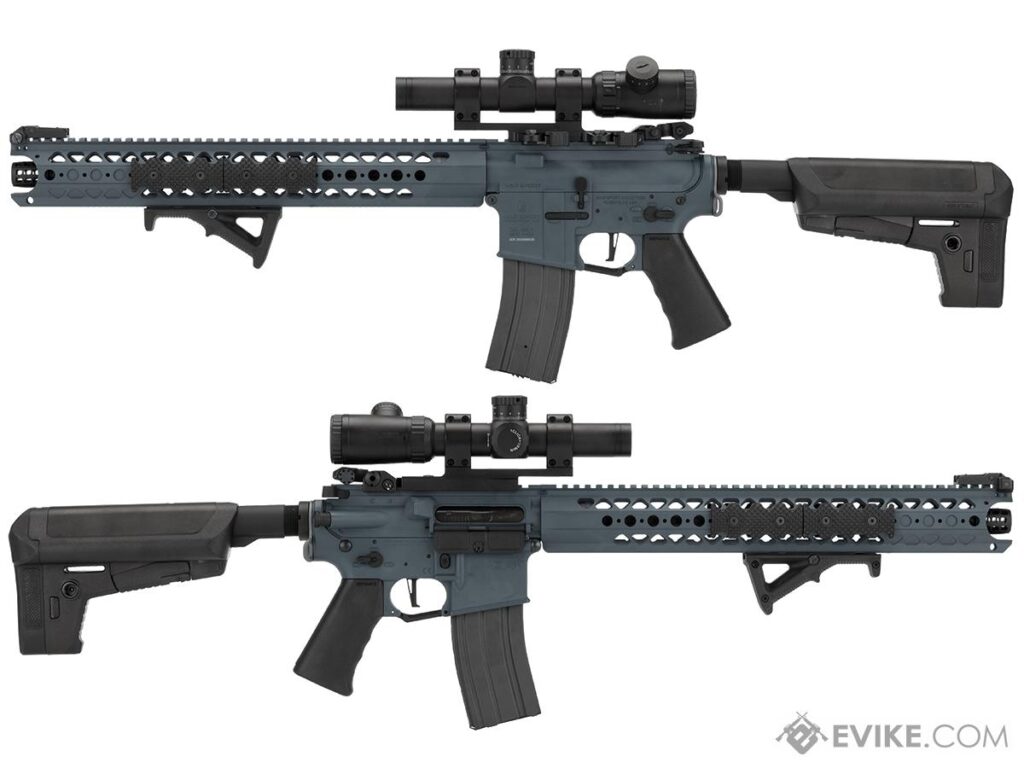 M4 Krytac LVOA-C con Licencia War Sport para Airsoft / AEG (Color: Combat Grey) - Imagen 3
