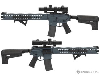 M4 Krytac LVOA-C con Licencia War Sport para Airsoft / AEG (Color: Combat Grey) - Imagen 3