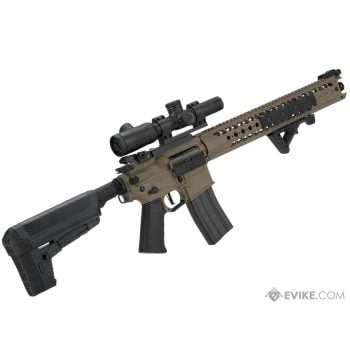 M4 Krytac LVOA-C con Licencia War Sport para Airsoft / AEG - Flat Dark Earth - Vista 2