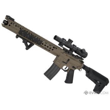 M4 Krytac LVOA-C con Licencia War Sport para Airsoft / AEG - Flat Dark Earth