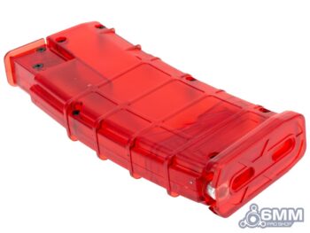 Speed Loader Edición Barrett Tipo Cargador de Rifle / 500 BBs / 6mmProShop (Color: Rojo) - Imagen 3