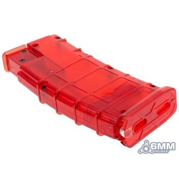 Speed Loader Edición Barrett Tipo Cargador de Rifle / 500 BBs / 6mmProShop - Rojo - Vista 3