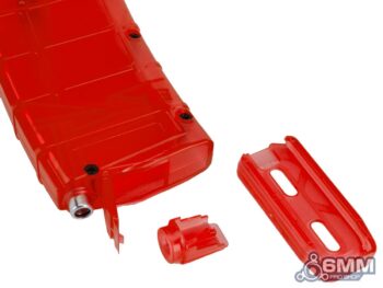 Speed Loader Edición Barrett Tipo Cargador de Rifle / 500 BBs / 6mmProShop (Color: Rojo) - Imagen 5