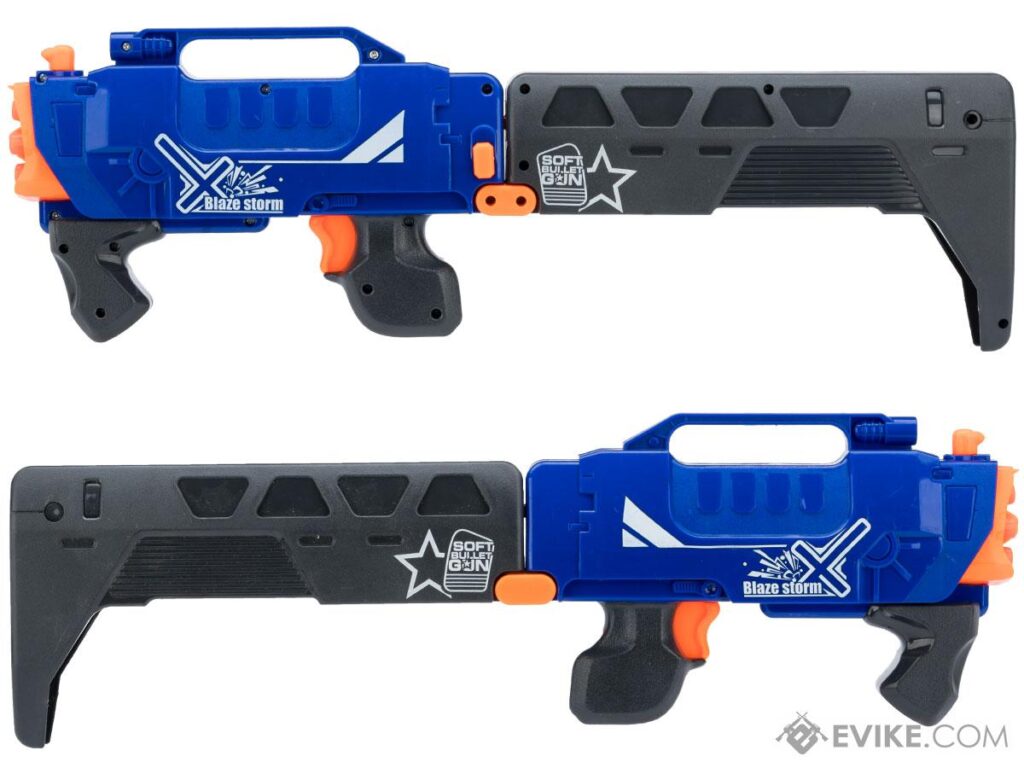 Pistola de Dardos Plegable Blaze Storm con Acción de Bombeo - Imagen 3