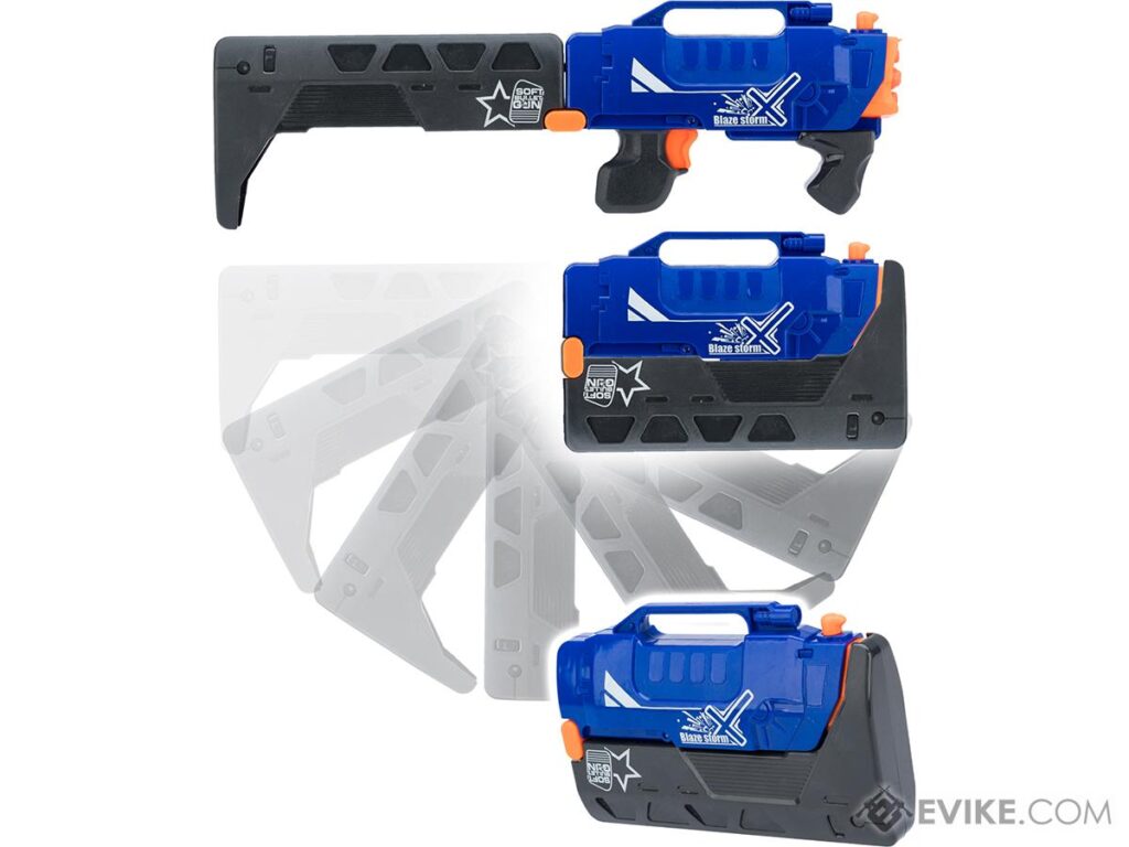 Pistola de Dardos Plegable Blaze Storm con Acción de Bombeo - Imagen 5