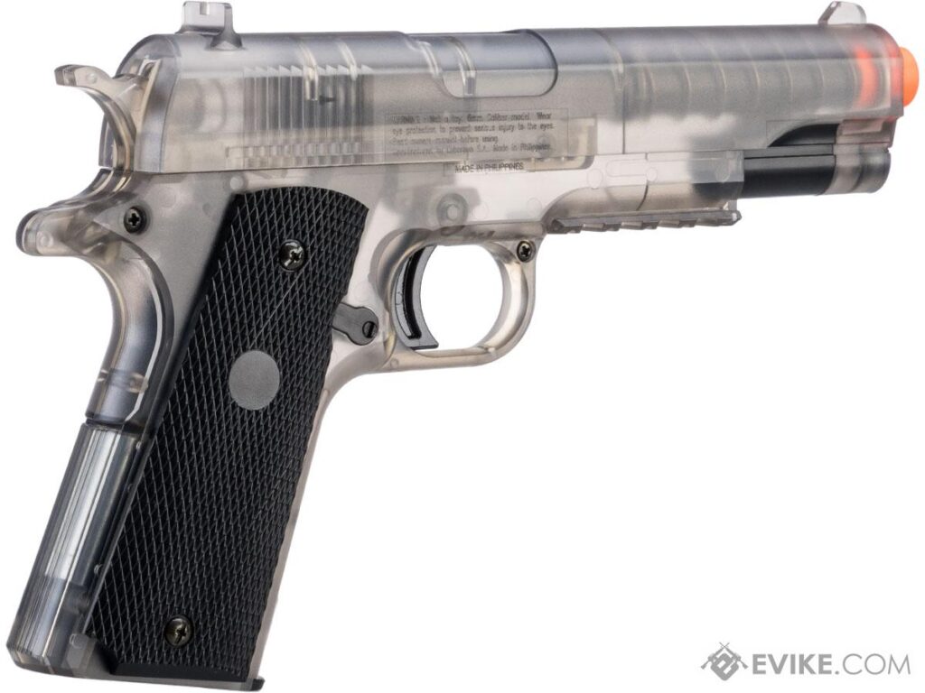 Kit Rifle de Patrulla con Licencia Sig Sauer y Secundaria 1911 de Cybergun para Airsoft (Color: Transparente) - Imagen 4