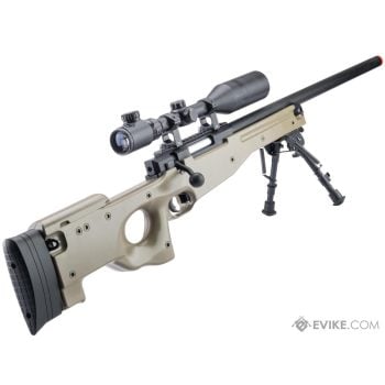 Sniper de cerrojo Cybergun Type 96 con Licencia Mauser para Airsoft - Tan - Vista 2