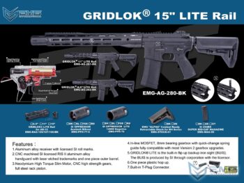 AR-15 EMG Strike Industries (Sentinel) 11"-8