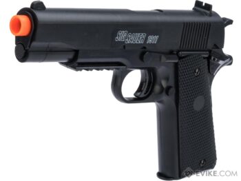 Kit Rifle de Patrulla con Licencia Sig Sauer y Secundaria 1911 de Cybergun para Airsoft (Color: Negro) - Imagen 3