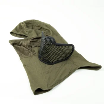 Balaclava Transpirable + Máscara Fortis V2 de NB Tactical (Color: Verde) - Imagen 5