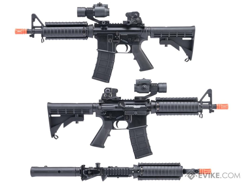 M4 Cybergun Golden Eagle con Licencia Colt de Gas con Retroceso para Airsoft Full Metal (Modelo: CQB-R) - Imagen 3