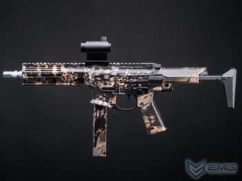 Réplica de Entrenamiento Space Invader Gen4 EMG Noveske para Airsoft (Color: Kryptek Obskura Nox / 8.5”) - Imagen 3