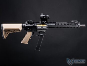 Carabina GBB EMG Black Rain Ordnance para Airsoft (Negro y Tan / Gas) - Imagen 4