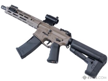 Réplica Trident MK2-M CRB Krytac Full Metal para Airsoft (Flat Dark Earth) - Imagen 6