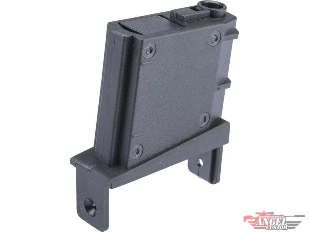 Adaptador para Cargadores de Tambor Firestorm / Thunderstorm de Airsoft / Angel Custom (Modelo: M4 / Negro) - Imagen 2