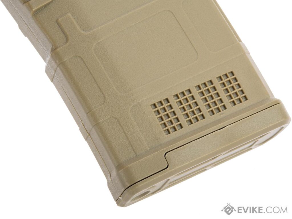 5x Cargadores Midcap AMAG Tipo DMR para M4 de Airsoft / ARES / AEG (Color: Tan) - Imagen 5