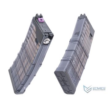 Cargador L5AWM de 30 BBs para Réplicas CGS y MWS GBB de Airsoft / EMG Gas - Ahumado / Tipo: Gas - Vista 3