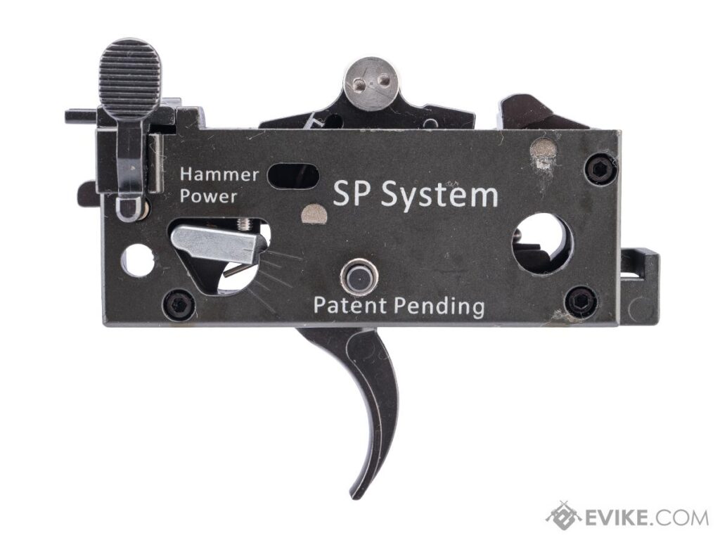Caja de Gatillo Ajustable Completa y Mejorada para Réplicas CGS de Airsoft / CYMA x SP System - Imagen 3