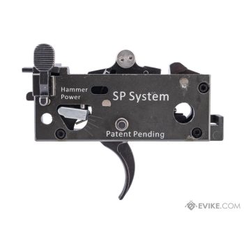Caja de Gatillo Ajustable Completa y Mejorada para Réplicas CGS de Airsoft / CYMA x SP System - Vista 3