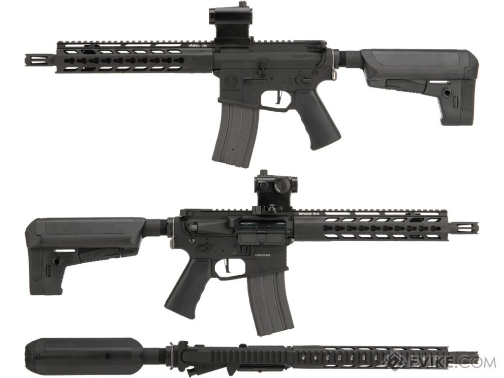 Krytac Trident MK2 CRB para Airsoft / AEG (Modelo: Negro / 400 FPS) - Imagen 3