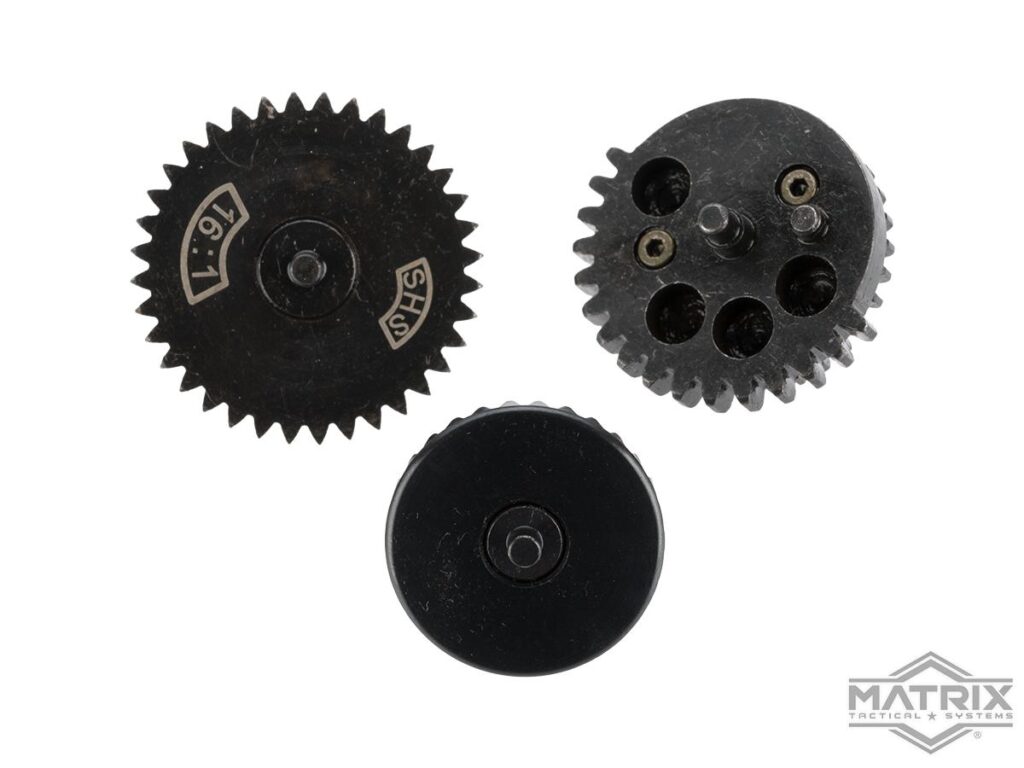 Engranes 16:1 de Acero CNC "High Speed" para AEG / Matrix - Imagen 2